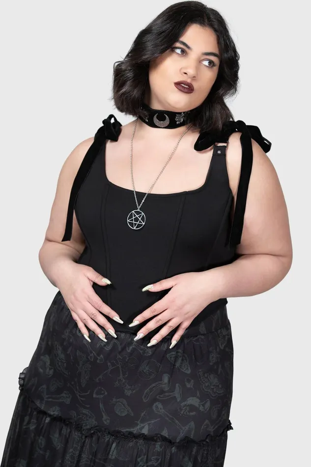 Killstar Flora Corset Top Women Corsets