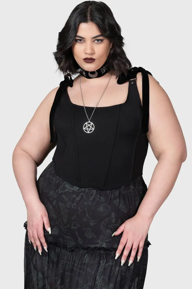 Killstar Flora Corset Top Women Corsets