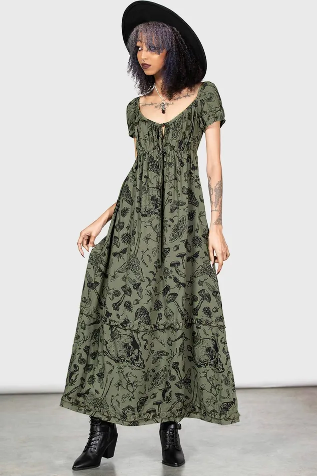 Killstar Forestine Maxi Dress Women Maxi