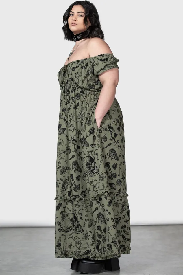 Killstar Forestine Maxi Dress Women Maxi