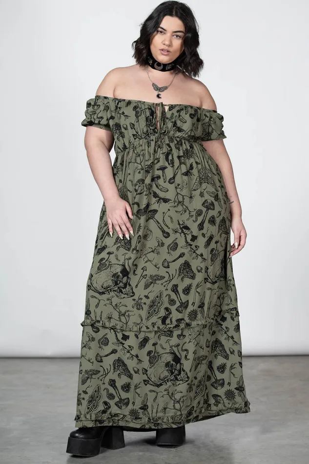 Killstar Forestine Maxi Dress Women Maxi