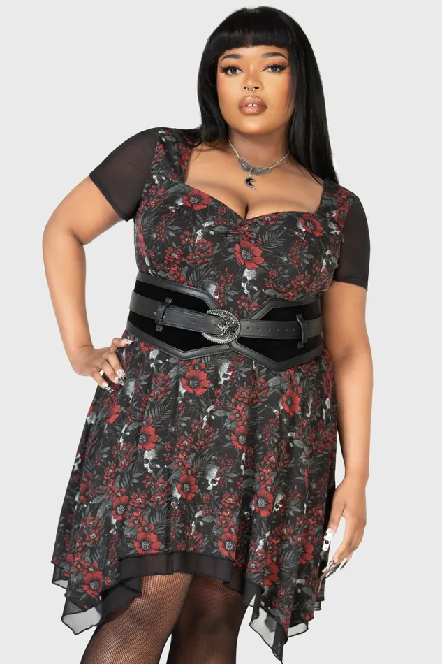 Killstar Funeral Web Waist Belt Women Harnesses and Belts