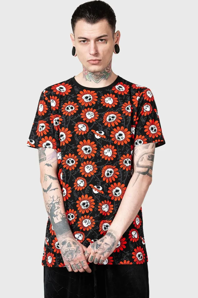 Killstar Gloom Garden TShirt Men TShirts and Vests
