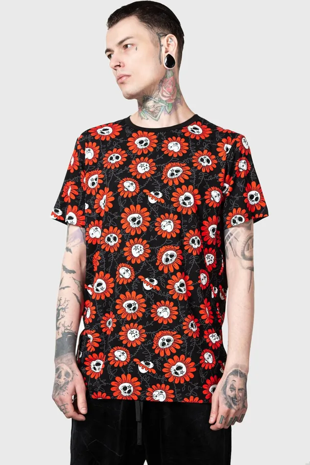 Killstar Gloom Garden TShirt Men TShirts and Vests