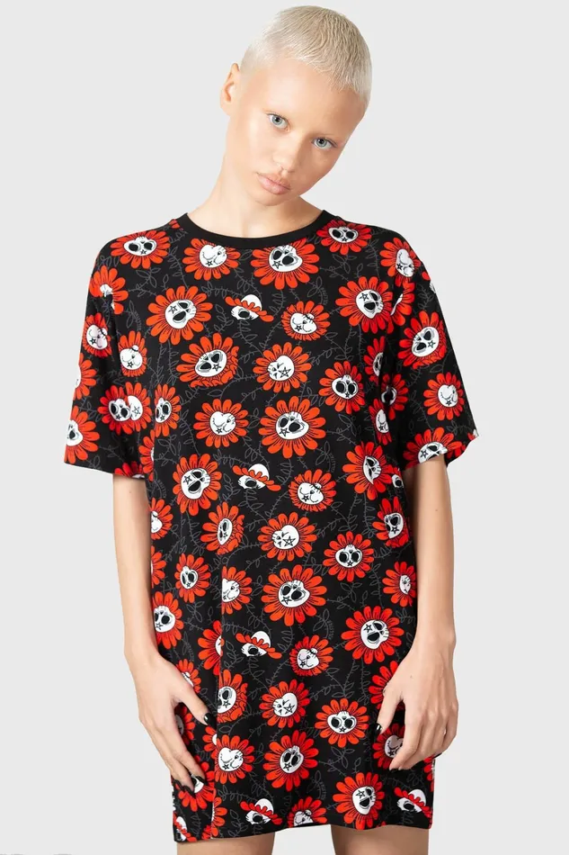 Killstar Gloom Garden TShirt Women TShirts and Vests
