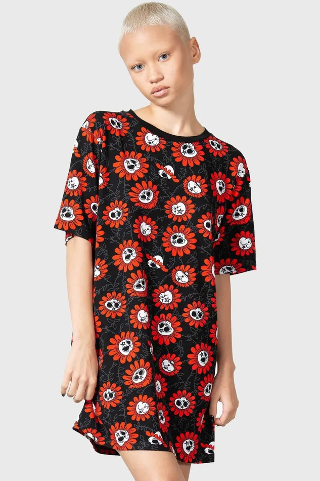 Killstar Gloom Garden TShirt Women TShirts and Vests
