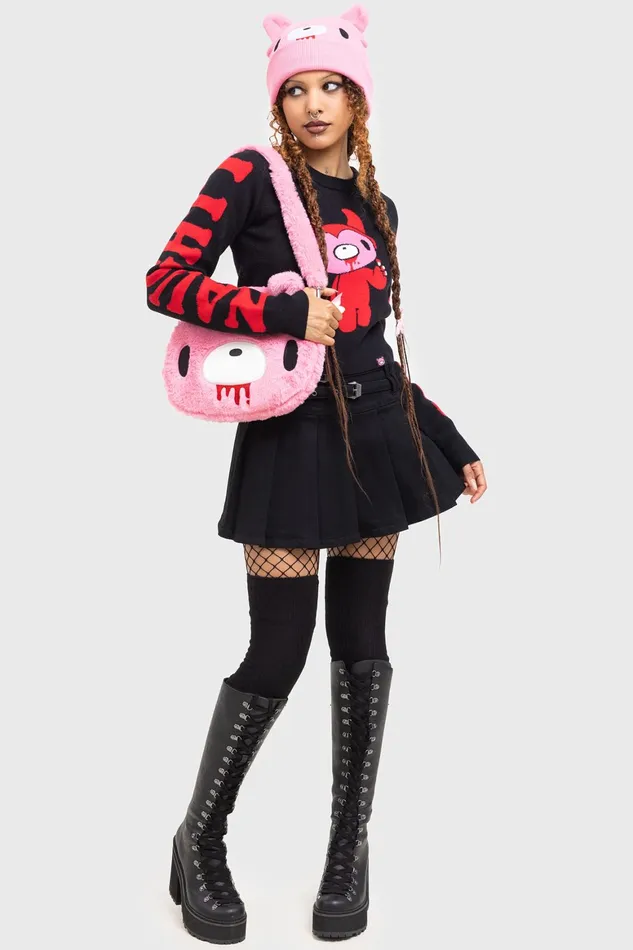 Killstar Gloomy Bear Shaped Tote Bag Women Bags Tote Bags