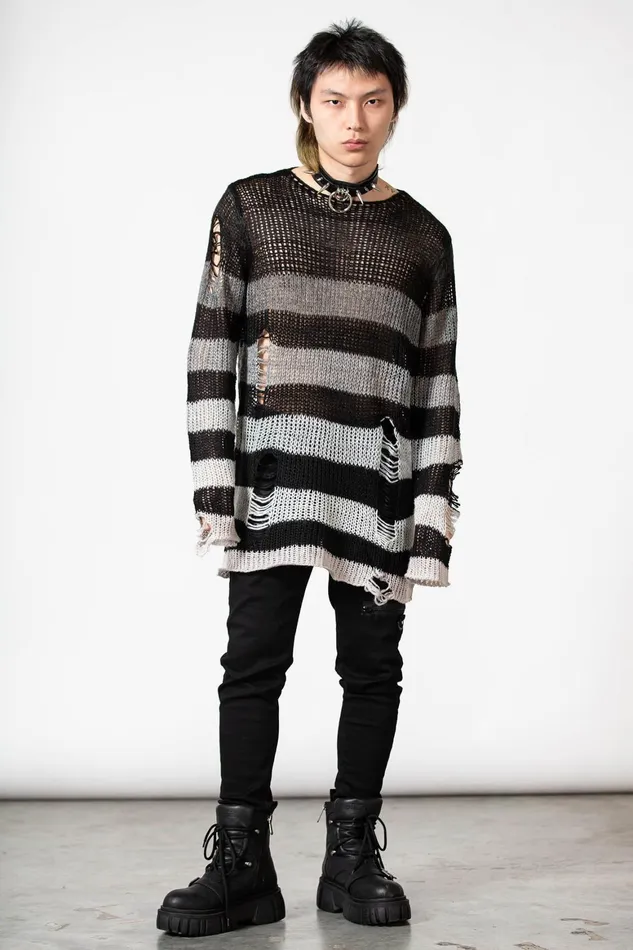 Killstar Grady Knit Sweater Women Sweaters