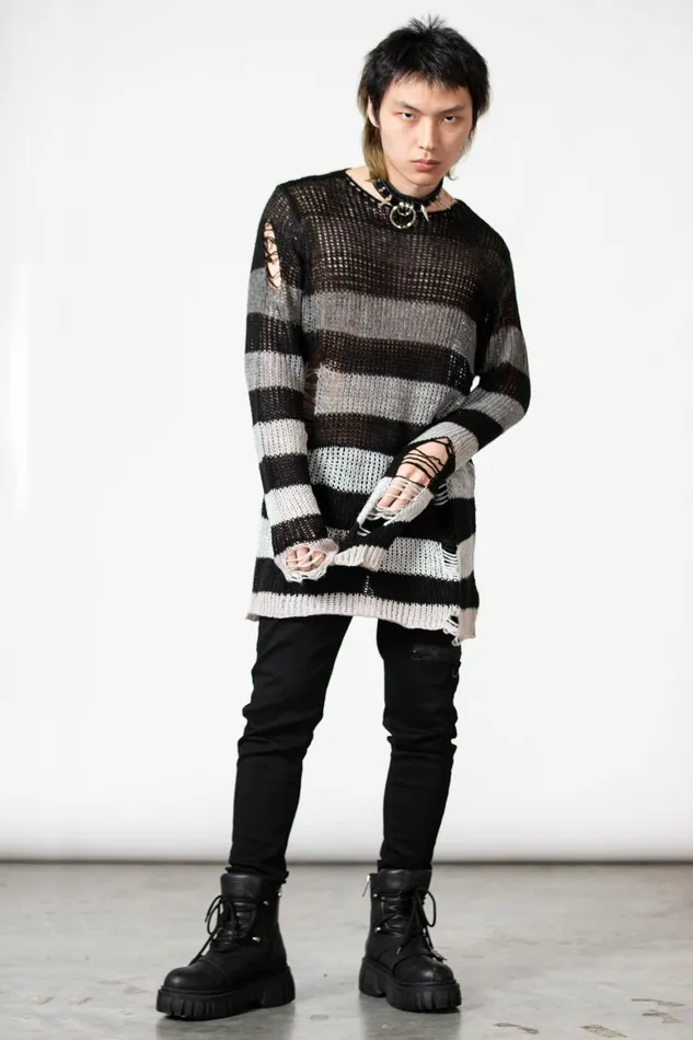 Killstar Grady Knit Sweater Women Sweaters