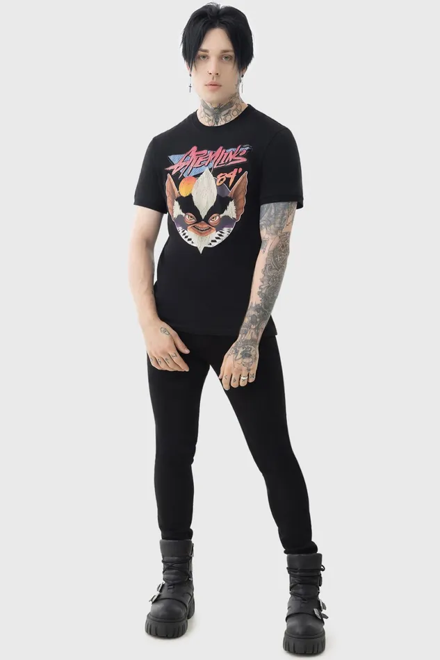 Killstar Gremlins 84 T Shirt Men Graphic Tops