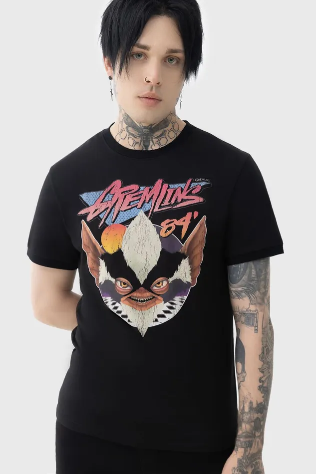 Killstar Gremlins 84 T Shirt Men TShirts and Vests
