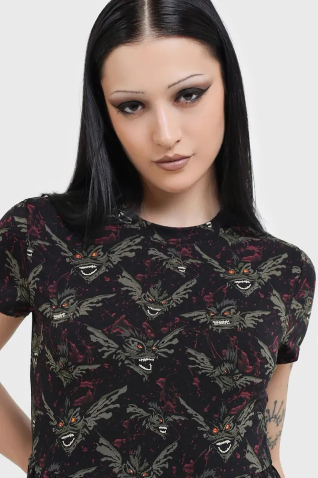 Killstar Gremlins After Midnight Skater Dress Women Mini