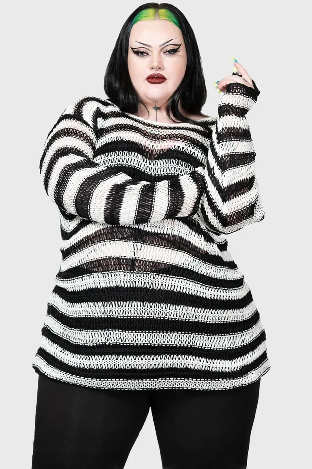 Killstar Grunge Sweater Men Knitwear