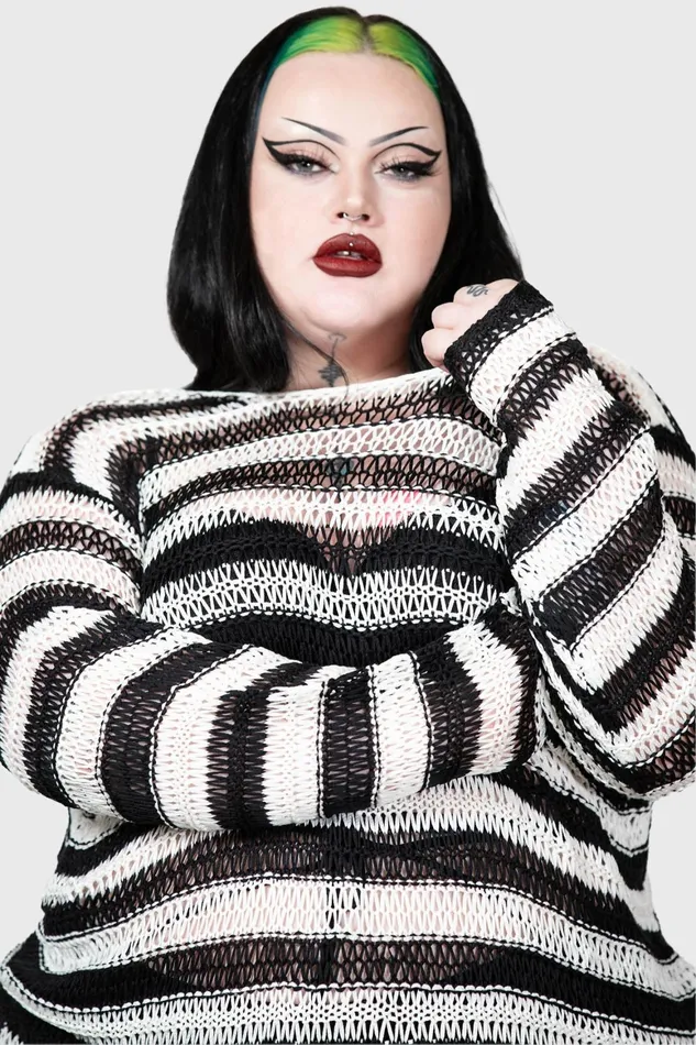 Killstar Grunge Sweater Men Knitwear