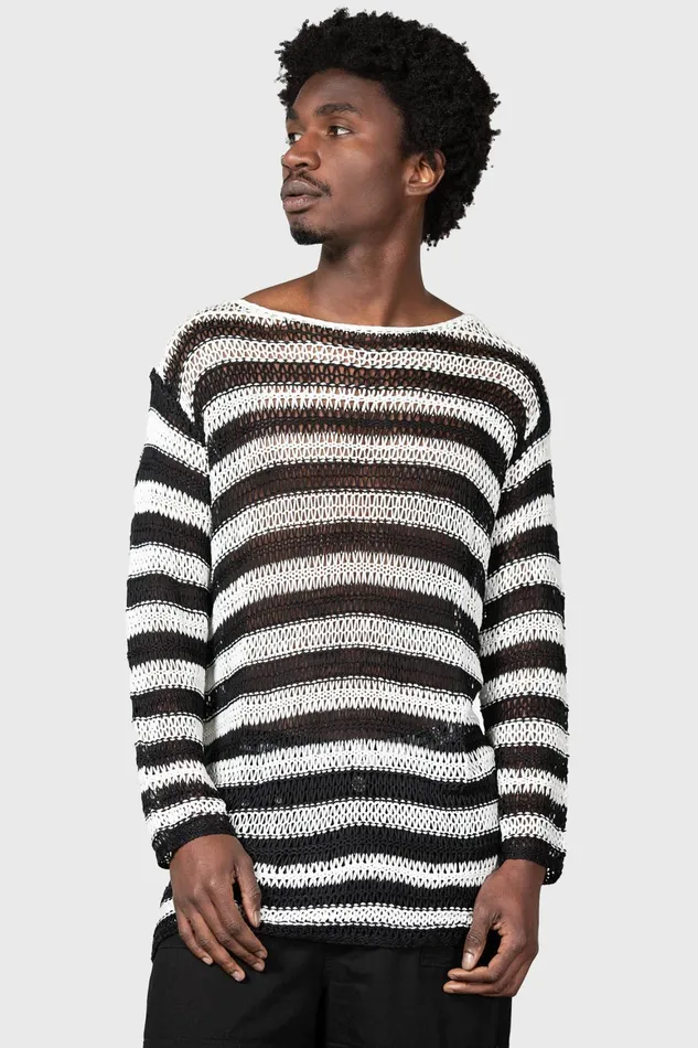 Killstar Grunge Sweater Men Knitwear