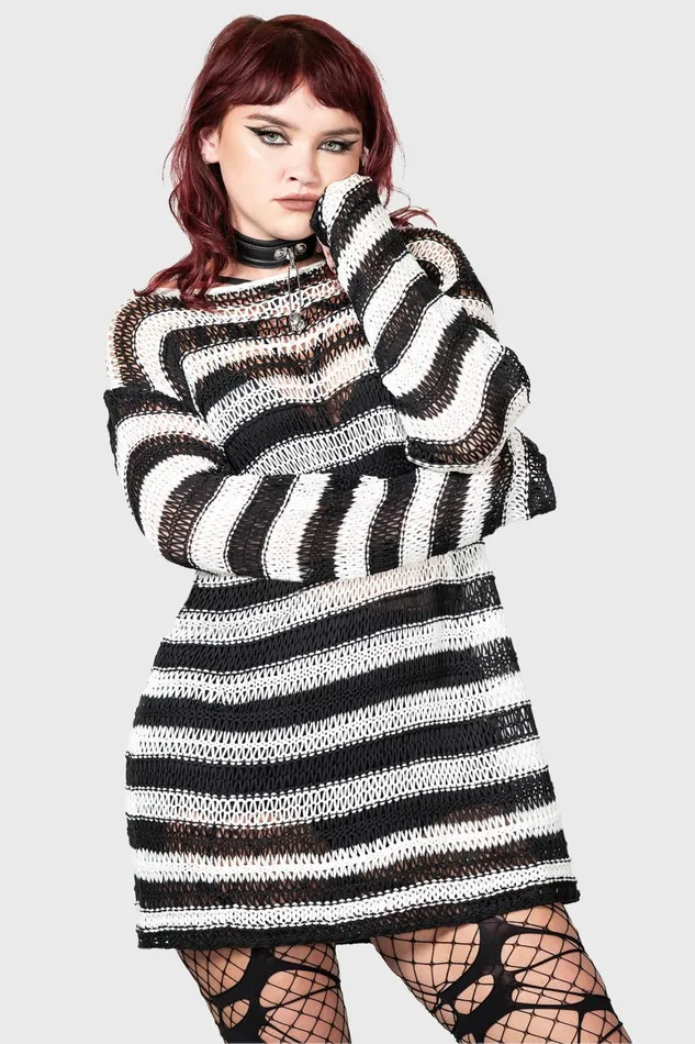 Killstar Grunge Sweater Women Sweaters