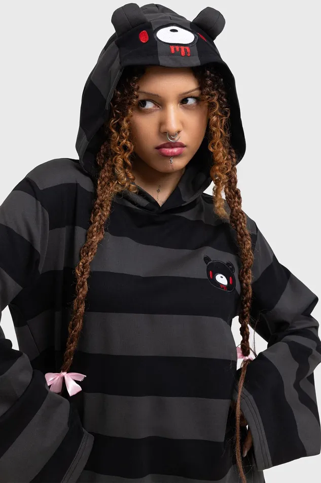 Killstar Harajuku Hooded Dress Women Mini