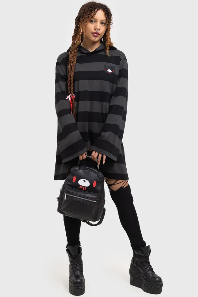 Killstar Harajuku Hooded Dress Women Mini
