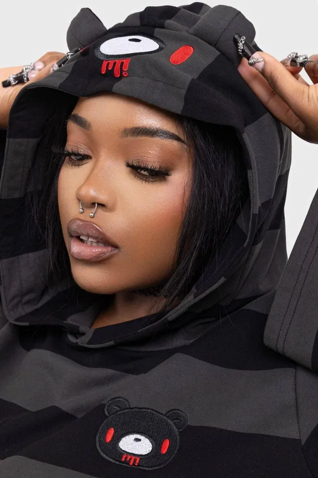 Killstar Harajuku Hooded Dress Women Mini