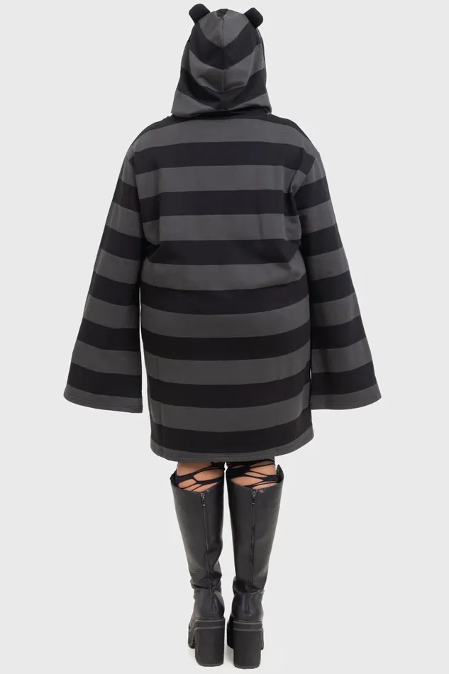 Killstar Harajuku Hooded Dress Women Mini