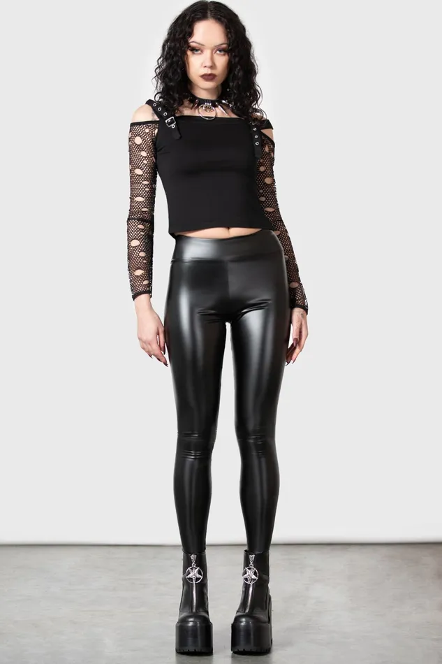 Killstar Haunted Vampiress Leggings Women Leggings