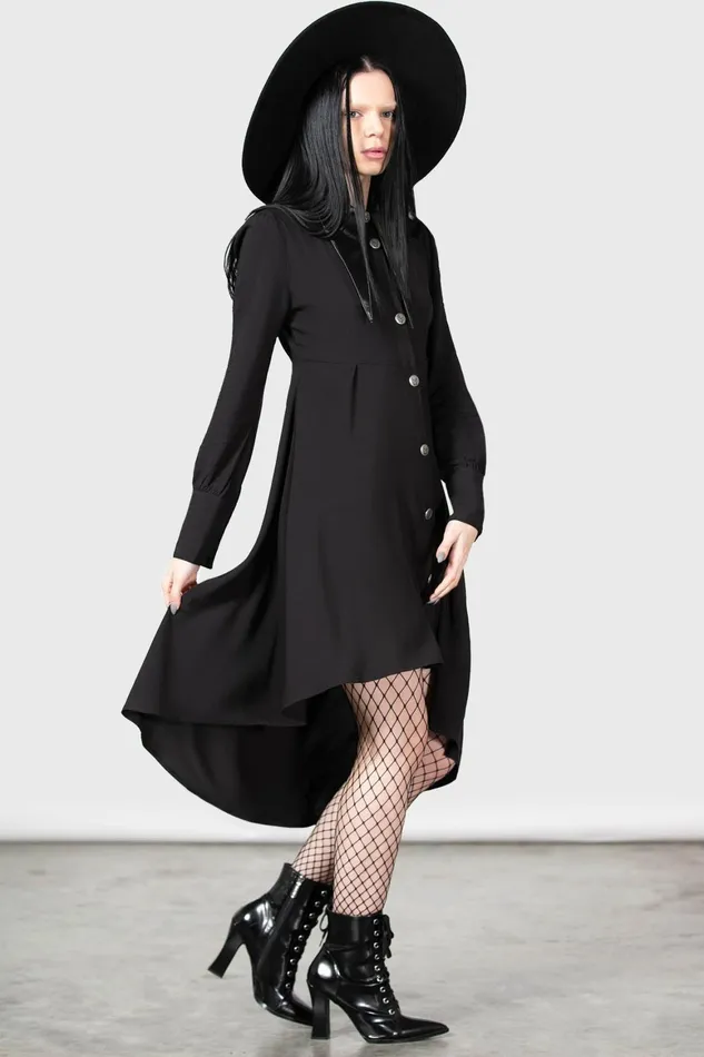 Killstar Heavens Below Shirt Dress Women Shirt
