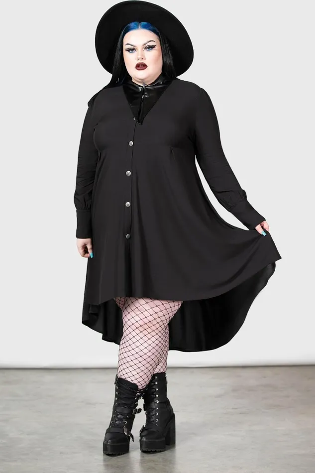 Killstar Heavens Below Shirt Dress Women Shirt