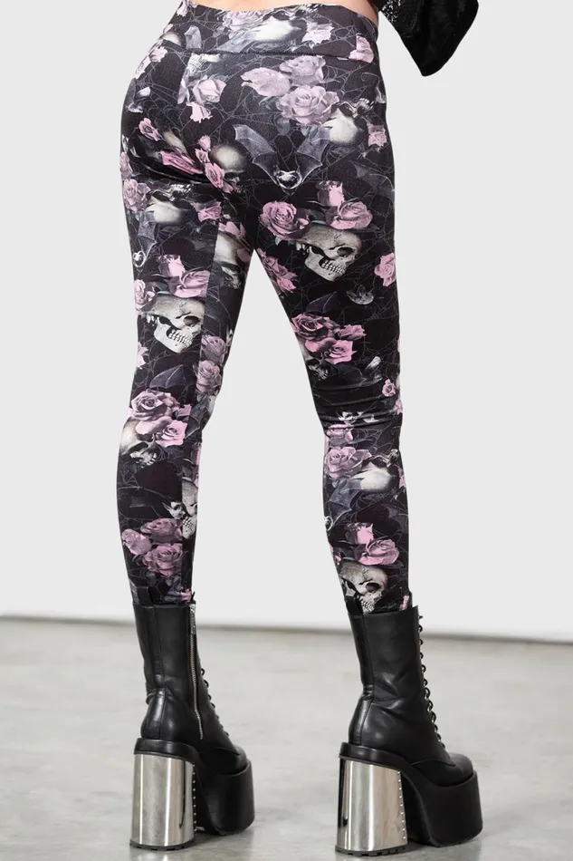 Killstar Hematite Leggings BLACKPINK Women Going Out