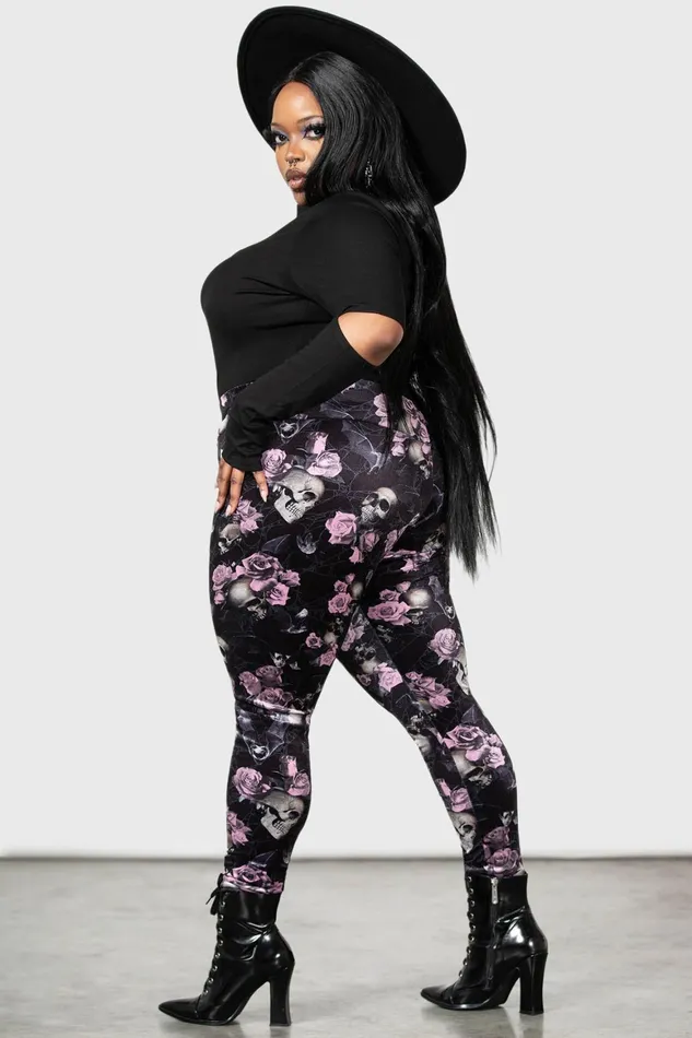 Killstar Hematite Leggings BLACKPINK Women Going Out
