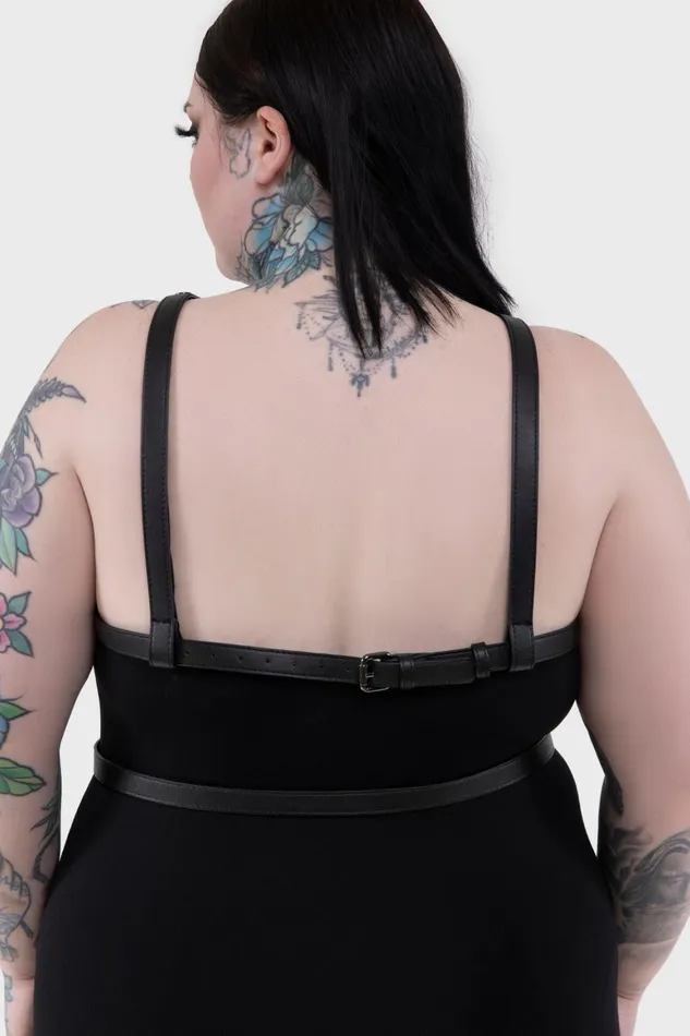 Killstar Hex Crest Harness Women Harnesses and Belts