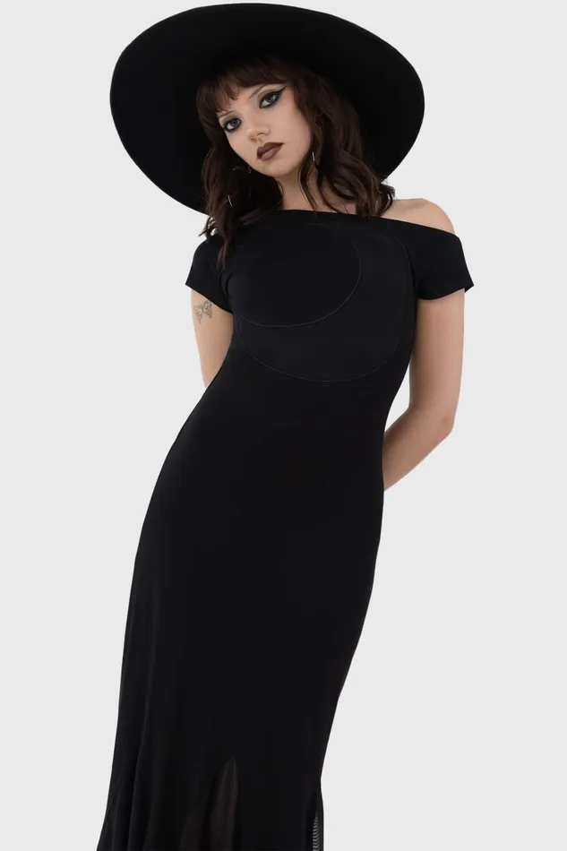 Killstar Hollow Night Maxi Dress Women Maxi