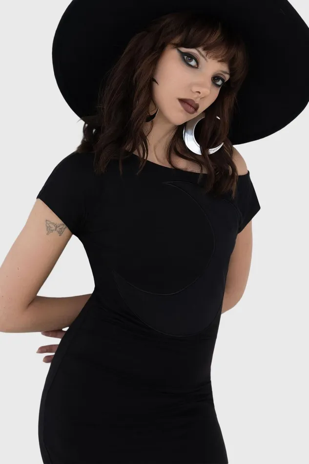 Killstar Hollow Night Maxi Dress Women Maxi