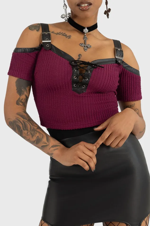 Killstar HotBlooded Top Women Crop