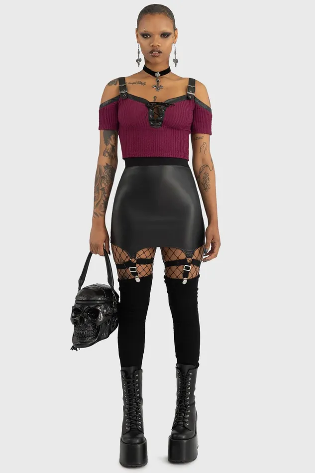 Killstar HotBlooded Top Women Crop