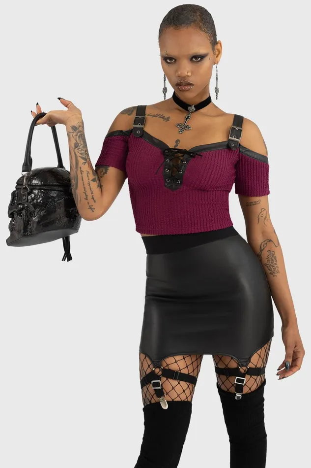 Killstar HotBlooded Top Women Crop