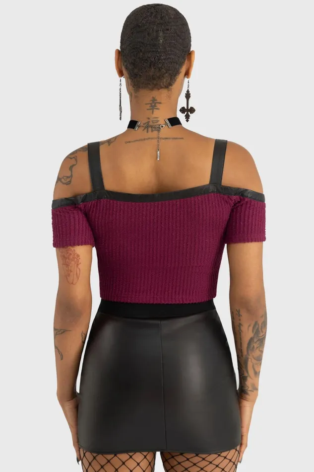 Killstar HotBlooded Top Women Crop