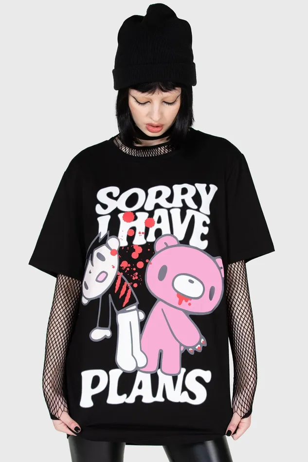 Killstar I Have Plans TShirt Men TShirts and Vests