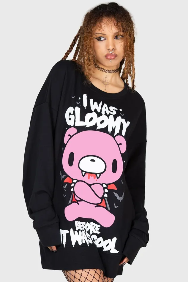 Killstar I Was Gloomy Sweatshirt Women Loungewear