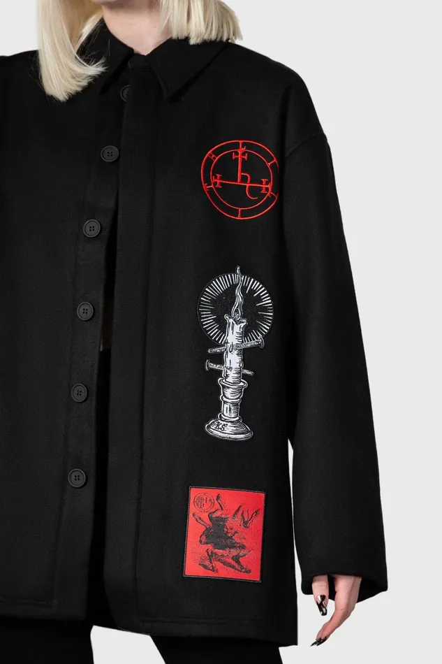 Killstar Incendiary Jacket Men Jackets and Coats