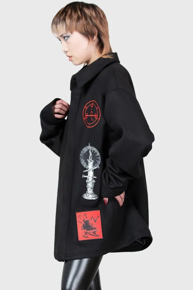 Killstar Incendiary Jacket Men Jackets and Coats