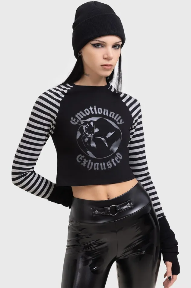 Killstar Katastrophe Top Women Crop