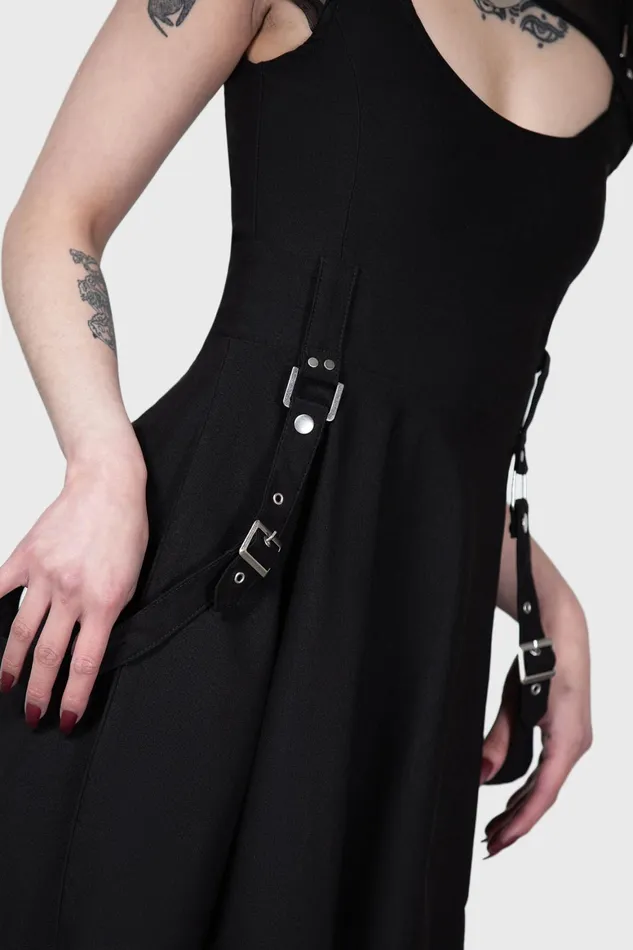 Killstar Kounter Kulture Skater Dress Women Mini