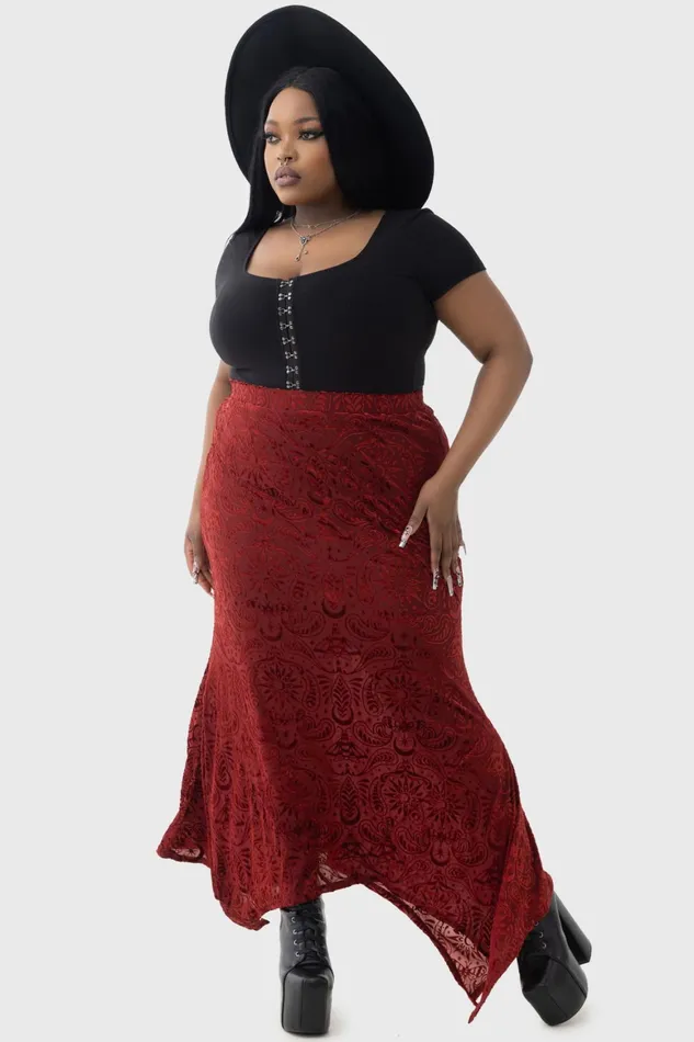 Killstar Lepidoptera Maxi Skirt Women Maxi Skirts