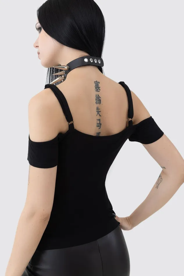 Killstar Lights Out Top Women TShirts and Vests