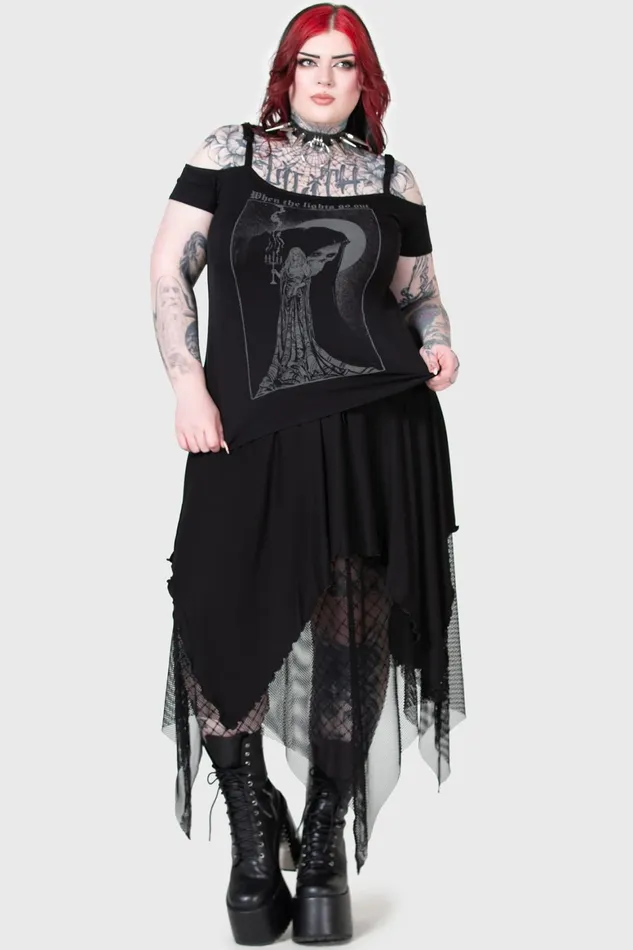 Killstar Lights Out Top Women TShirts and Vests