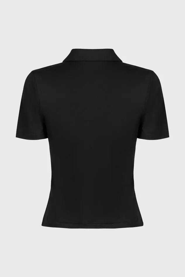 Killstar Lil Vampurr Collar Top Women Long Sleeves