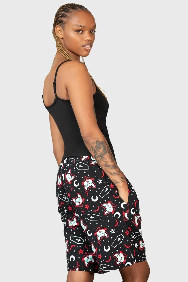 Killstar Lil Vampurr Long Shorts Women Shorts
