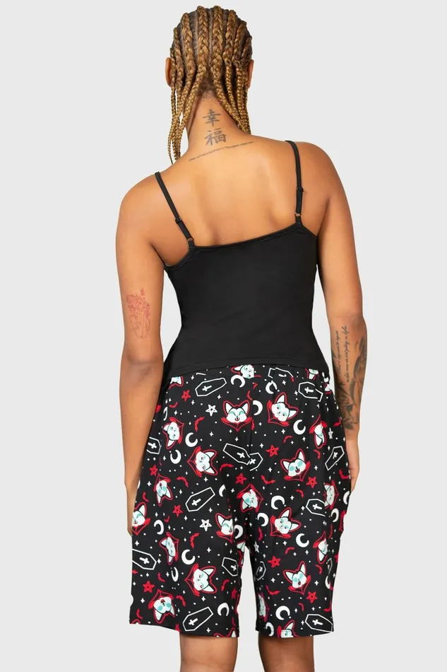 Killstar Lil Vampurr Long Shorts Women Shorts