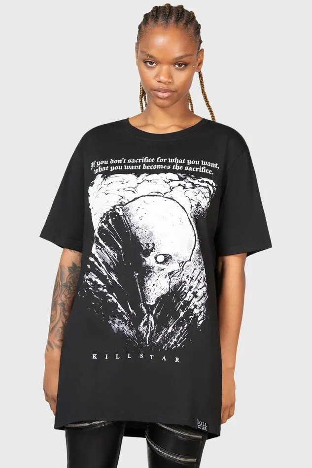 Killstar Lonely Dark TShirt Women TShirts and Vests
