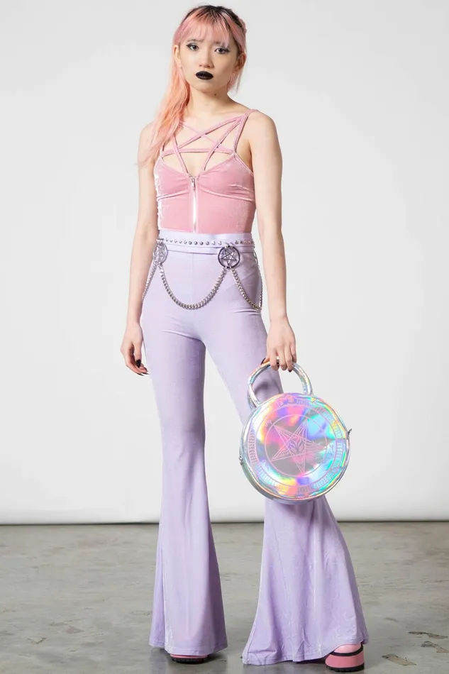Killstar Lost In Sin Zip Top PASTEL PINK Women Going Out